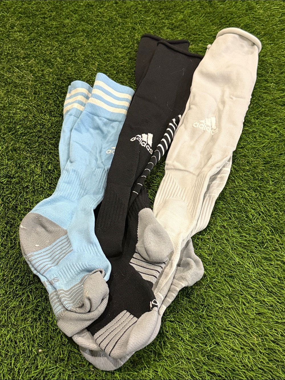 Various Sets of Adidas Soccer Socks - all size small